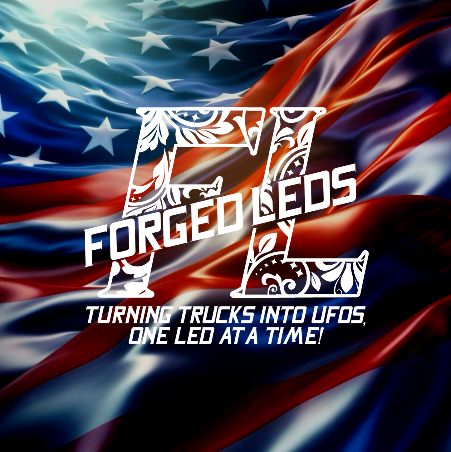 Forged LEDs Koozie / Can Cooler