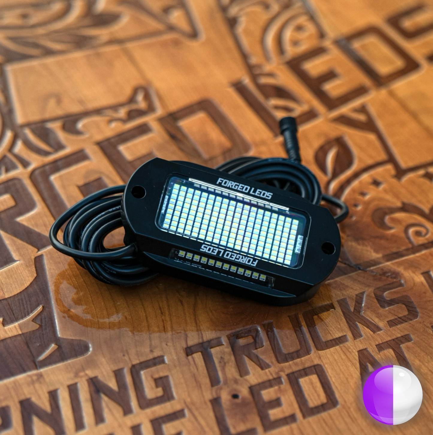210 LED Rock Light - White / UV P&P