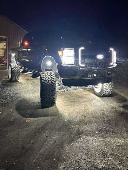 11-16 Super Duty C-Bar Grille Lights