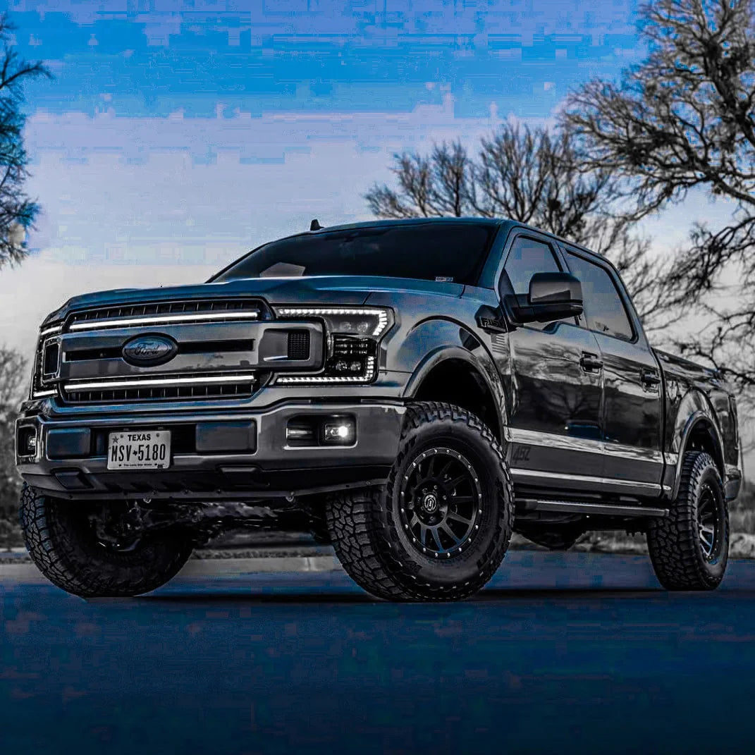 2018-2020 F150 Grille Accent LED Lights | XL, STX, XLT, KR, Lariat Full Length