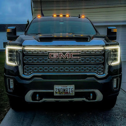 2020-2023 GMC 2500 / 3500 Denali Grille Light Power Bar Full Length