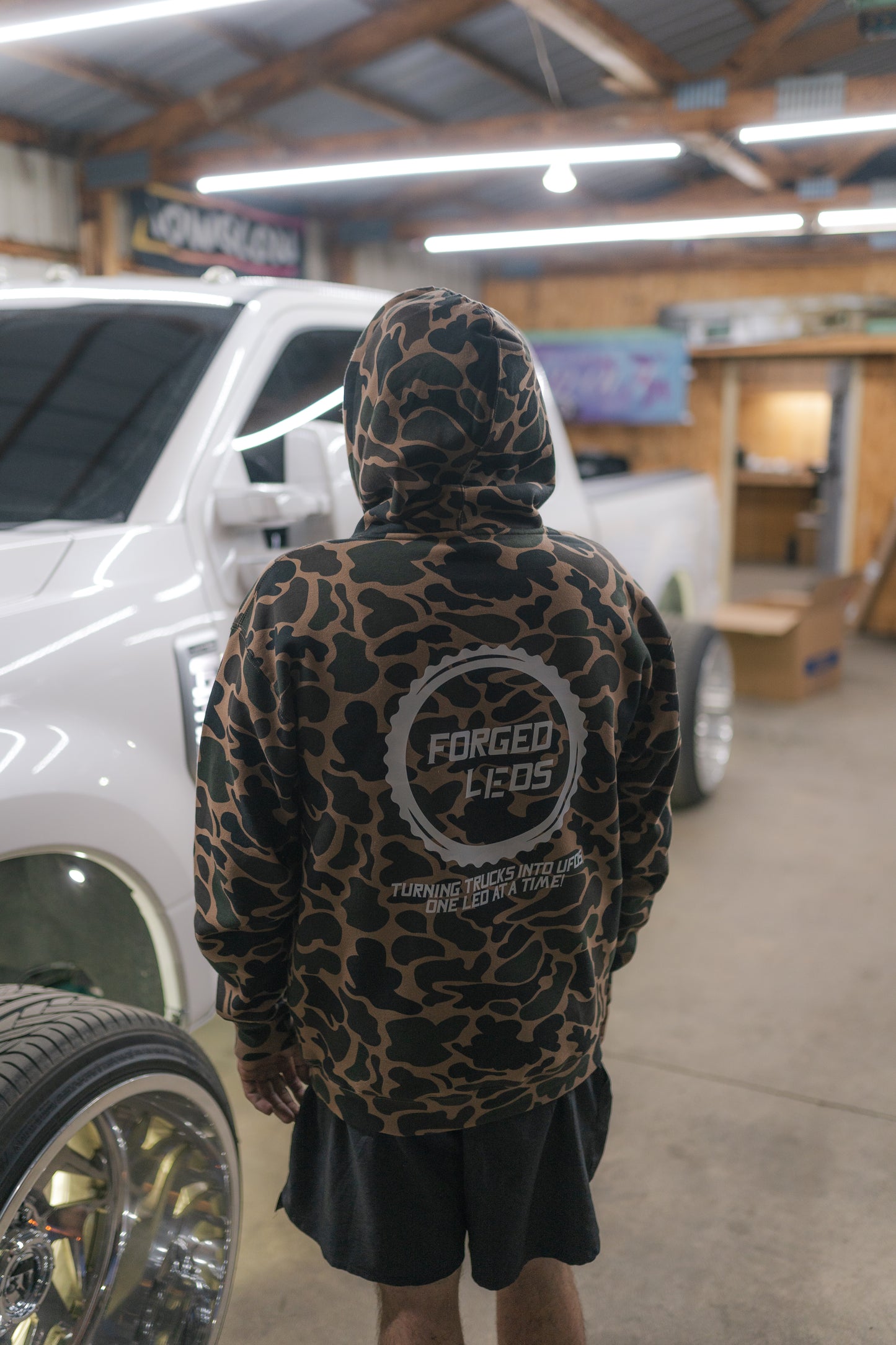 Forged LEDs Duck Camo Hoodie