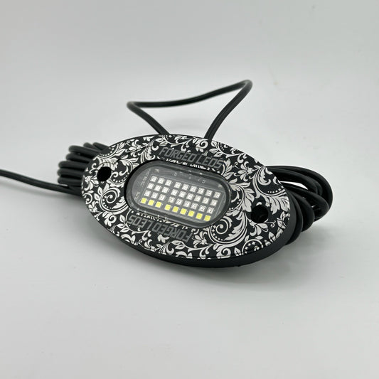 Paisley Engraved Rock Light Housing 36 / 96 / 108