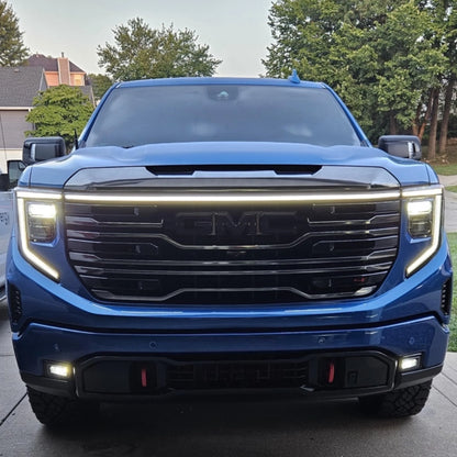 2022-2024 GMC Sierra 1500 LED Grille Lights Full Length