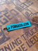 Jet Tag Keychain