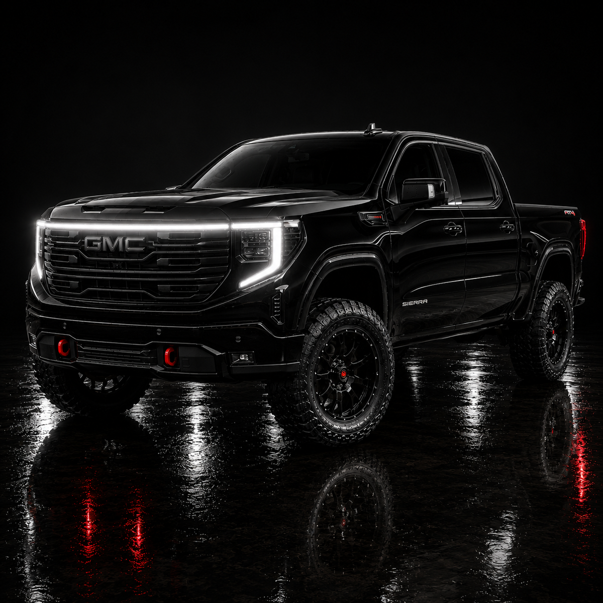 2022-2023 GMC Sierra 1500 LED Grille Light Kit – AT4/AT4X/Denali/Denali Ultimate/SLT/Elevation, IP67