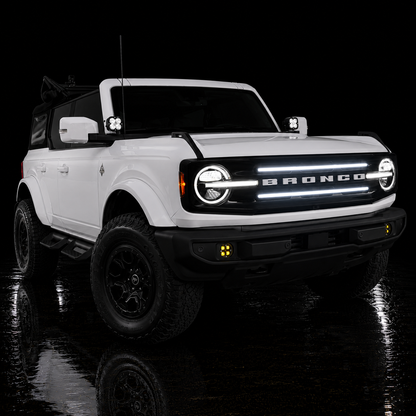 Ford Bronco Black Diamond LED Grill Lights | 2021-2023 Models