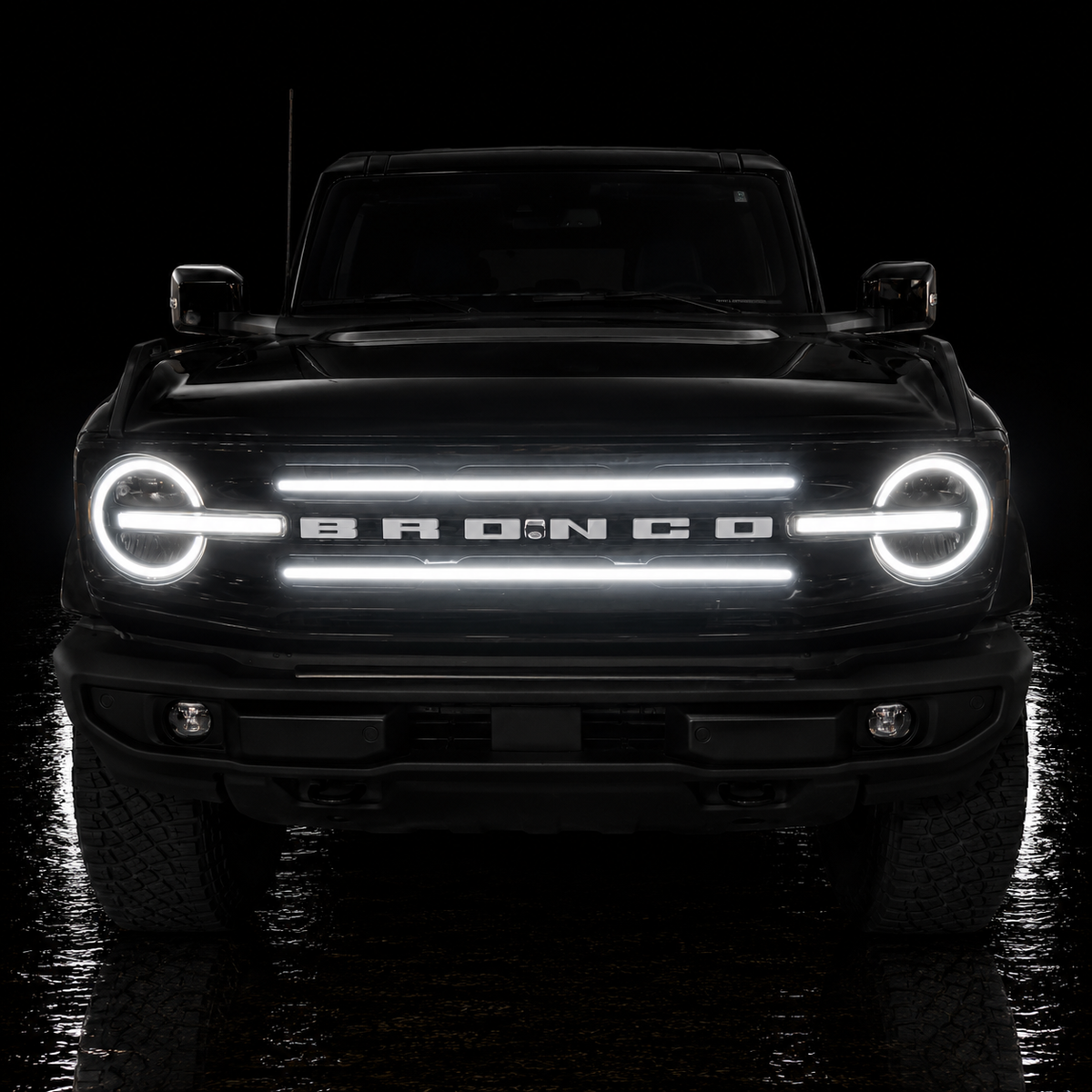 Ford Bronco Outer Banks LED Grill Lights | 2021-2023 Models