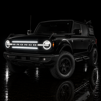 Ford Bronco Outer Banks LED Grill Lights | 2021-2023 Models