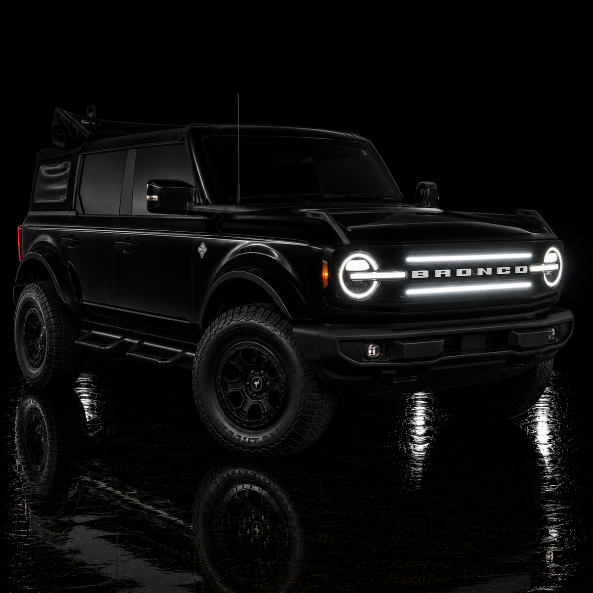 Ford Bronco Bad Lands LED Grill Lights | 2021-2023 Models