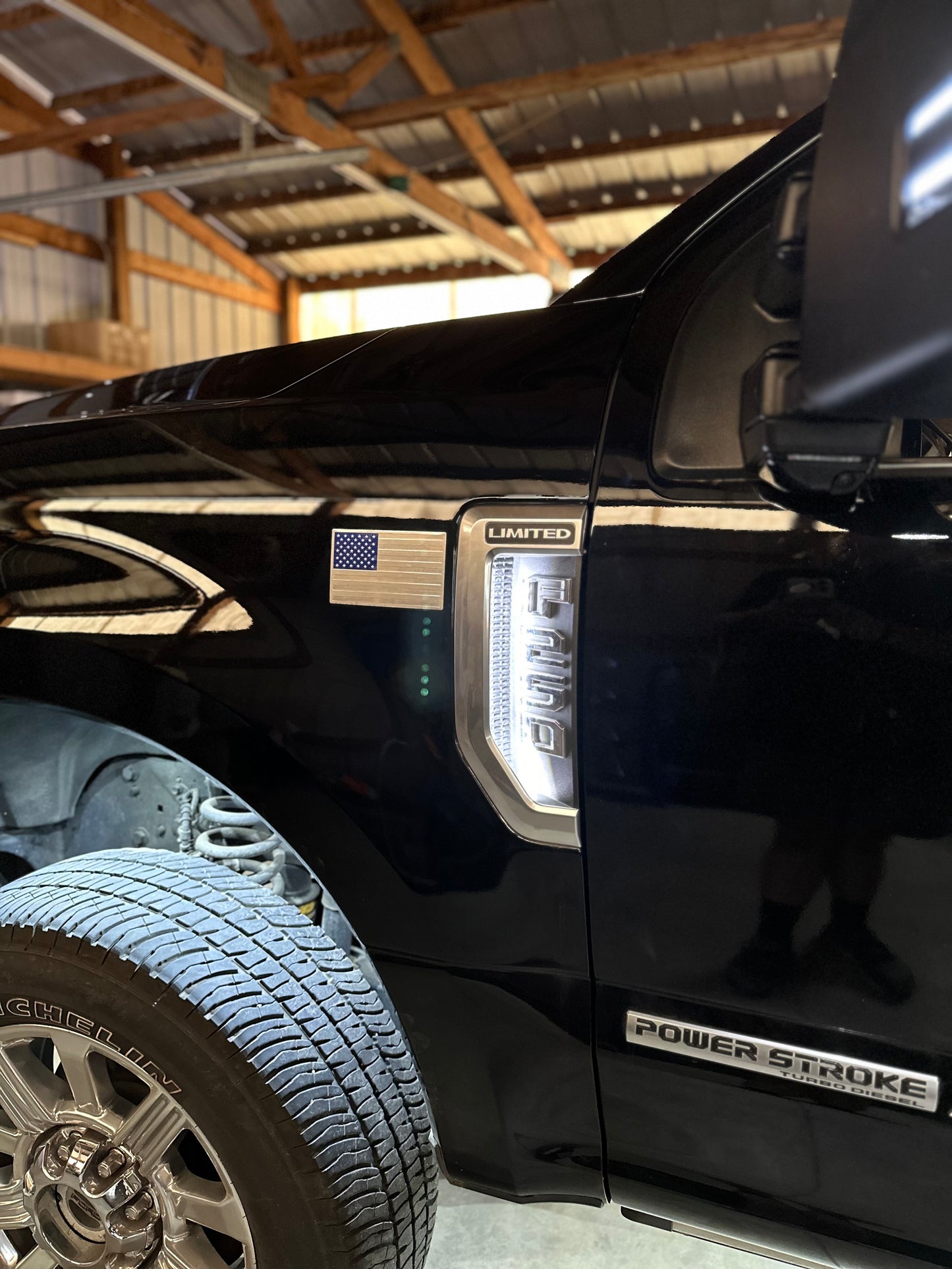 17-22 Super Duty LED Fender Emblem Strips