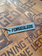 Jet Tag Keychain