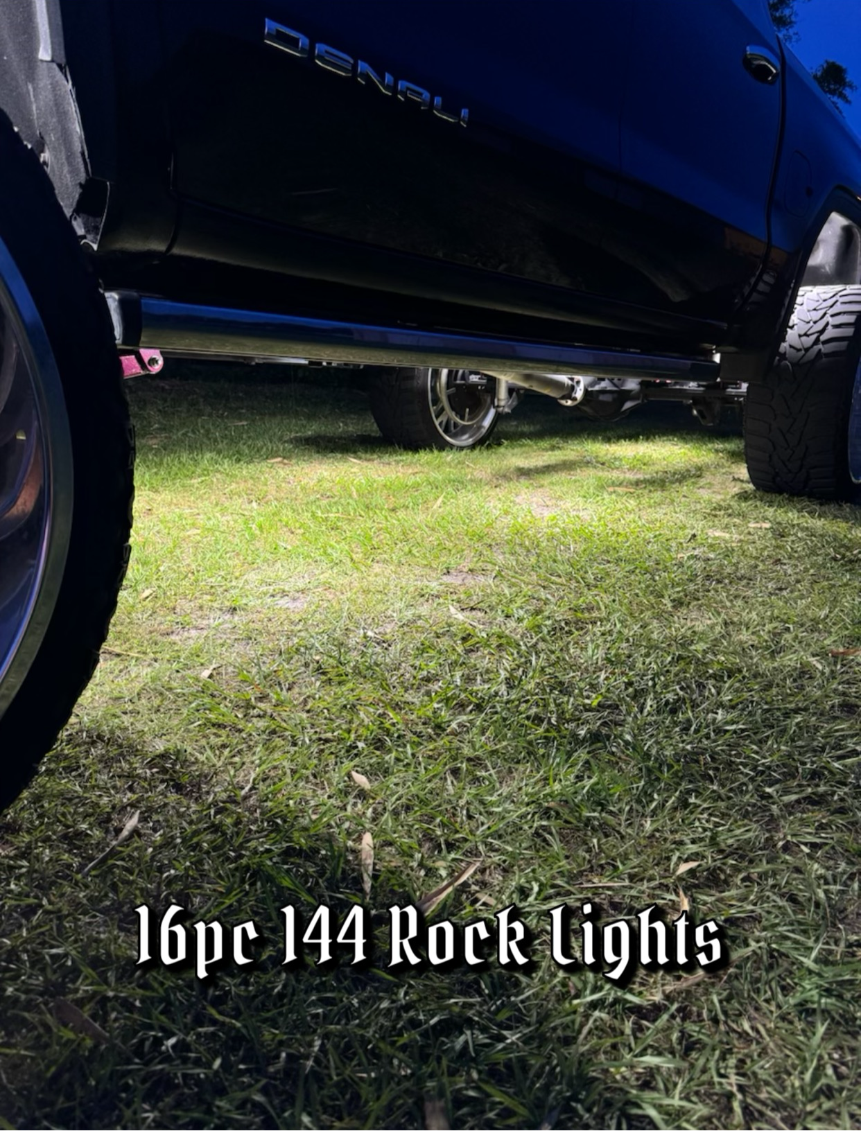 144 LED Rock Light - White P&P