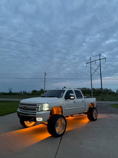 6 Row Sequential Switchback Strobe Wheel Lights