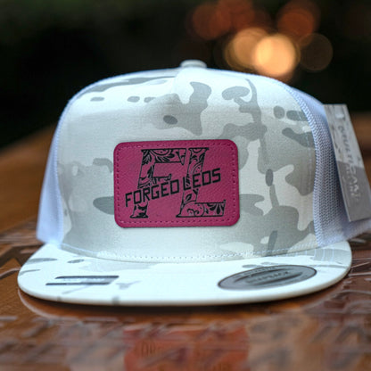 White Forged LEDs Hat