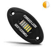 24 LED Rock Light - White / Amber Strobe P&P