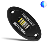 24 LED Rock Light - White / Blue Strobe P&P