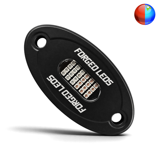 24 LED Rock Light - Red / Blue Strobe P&P