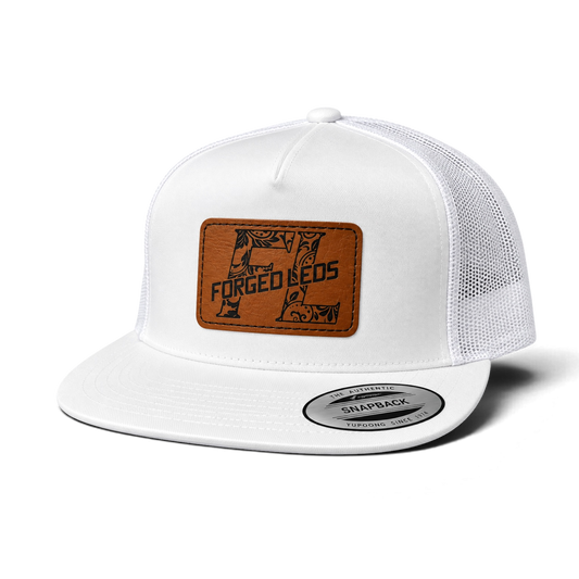 White Forged LEDs Hat