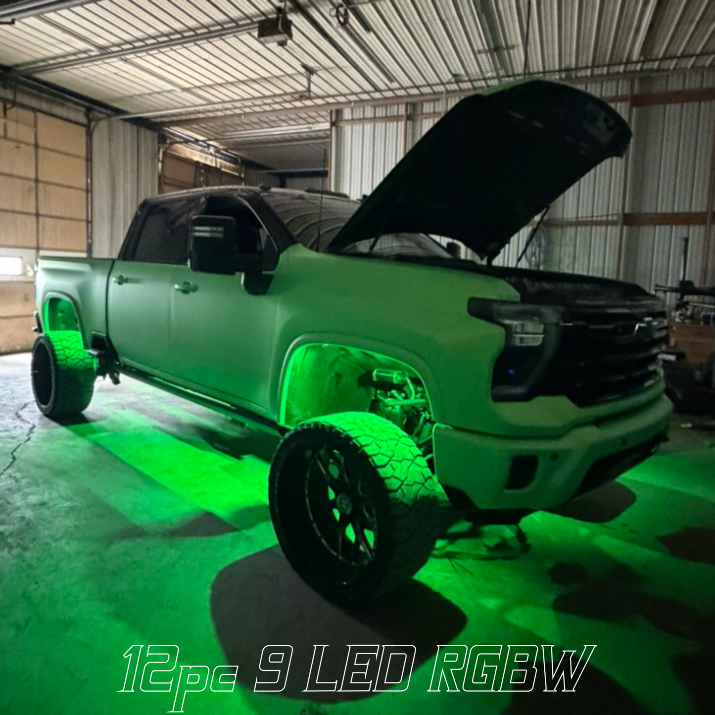 9-in-1 LED Rock Light - RGBW P&P