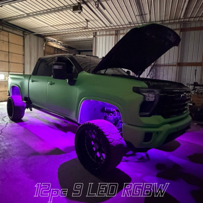 9-in-1 LED Rock Light - RGBW P&P