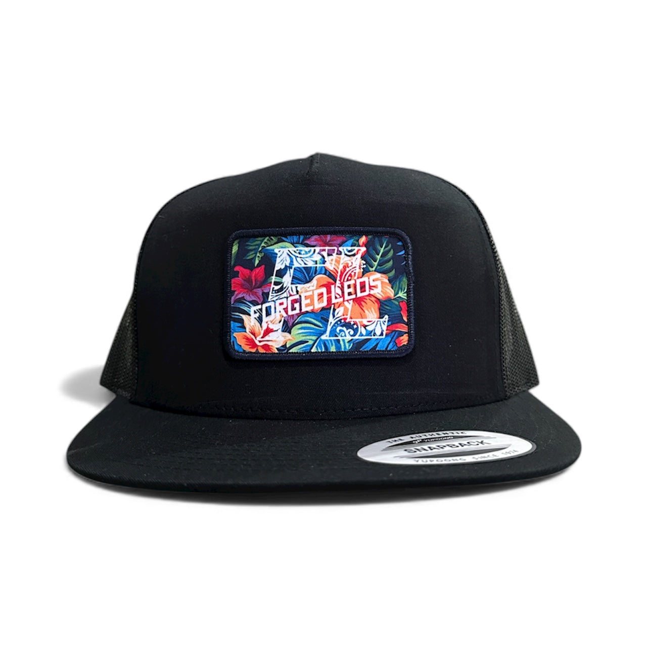 Hawaiian Floral Patch Hat