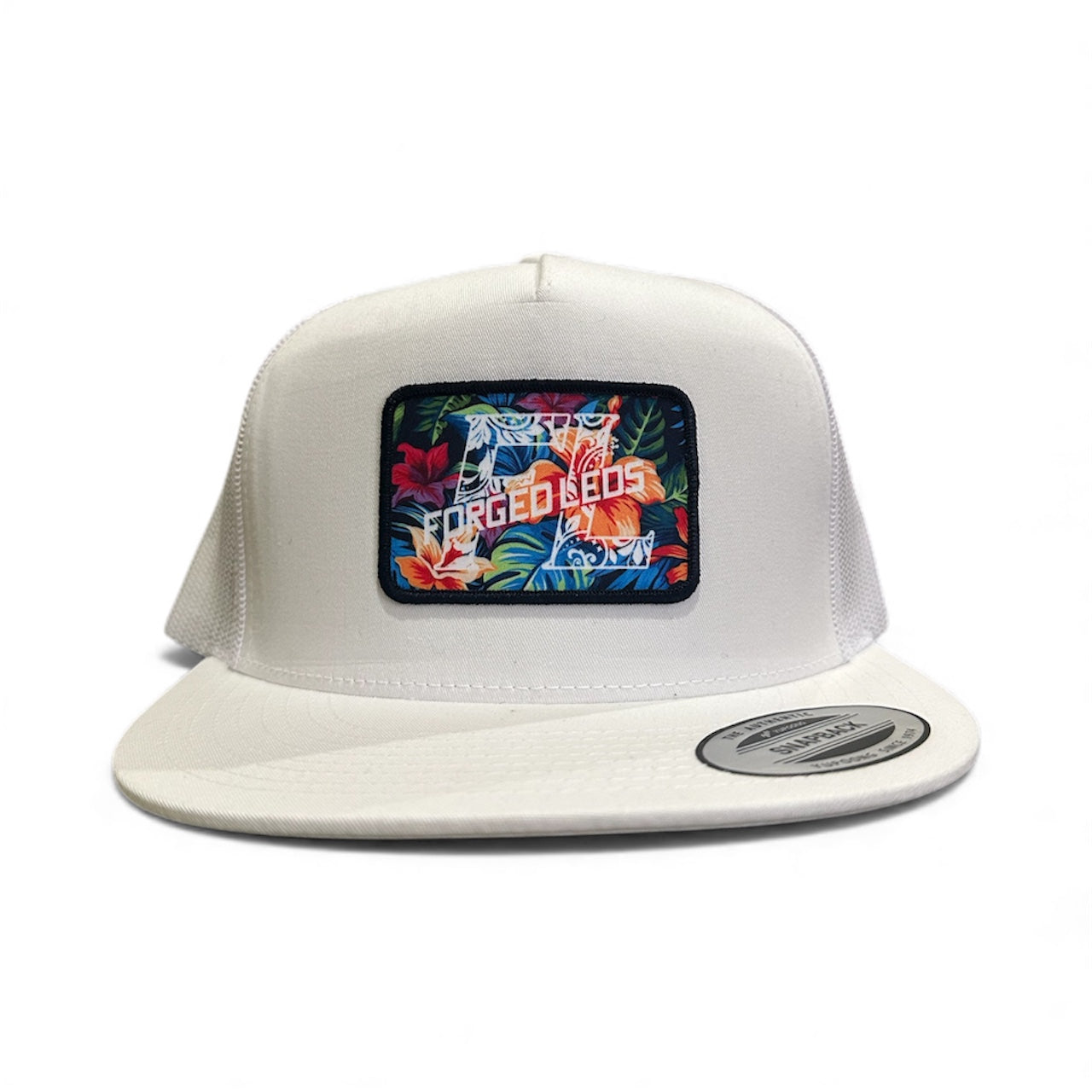 Hawaiian Floral Patch Hat