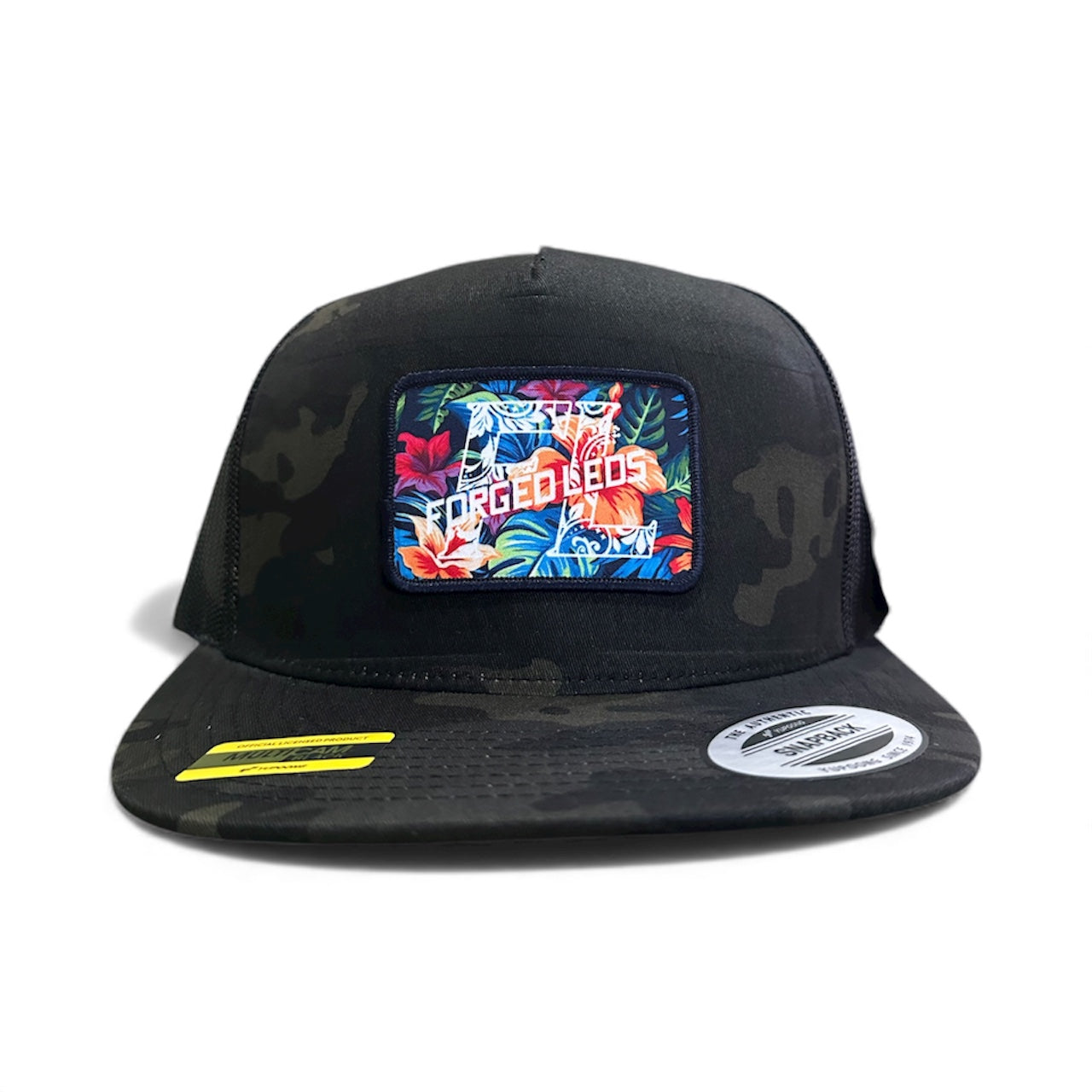 Hawaiian Floral Patch Hat