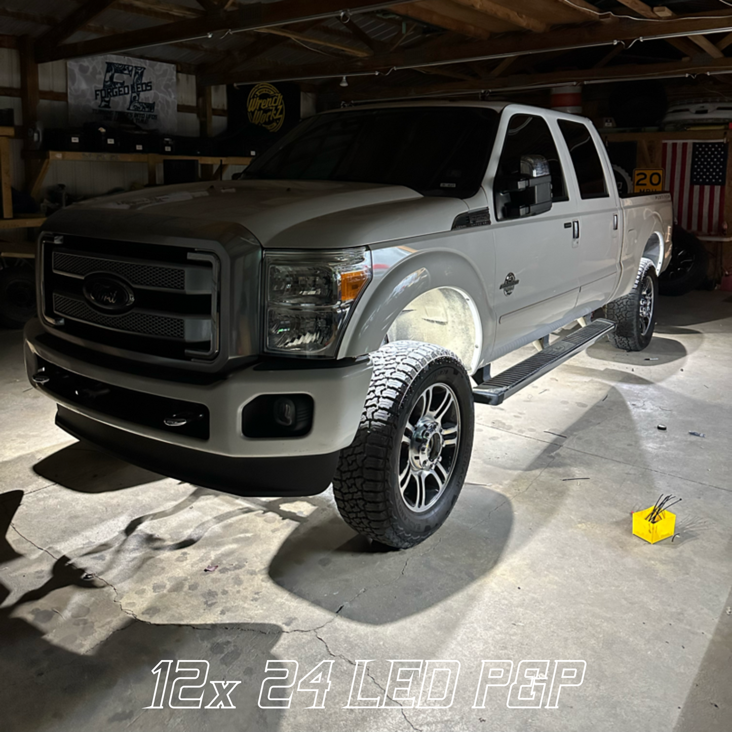 24 LED Rock Light - White P&P