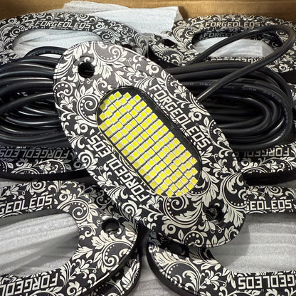 Paisley Engraved Rock Light Housing 36 / 96 / 108