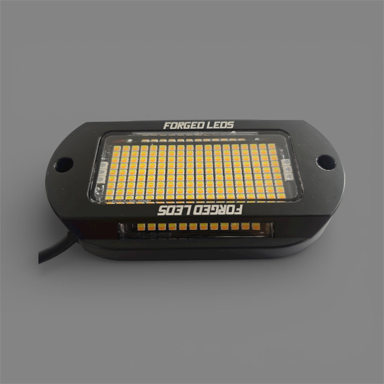 210 LED Rock Light - White / Amber P&P