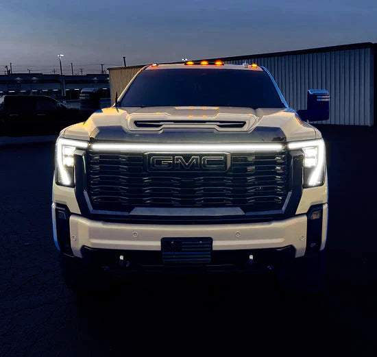 2024+ GMC 2500/3500 Sierra Denali & Denali Ultimate Ghost Grille Light Bar Full Length