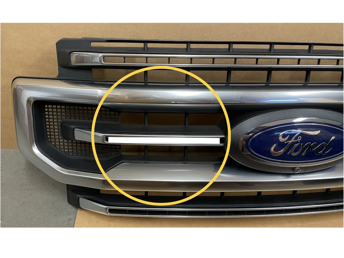 2020-2022 Ford F-250/F-350/F-450/F-550 Center LED Grille Light Kit – Set of 2 Bars, IP67, Plug-and-Play Ready