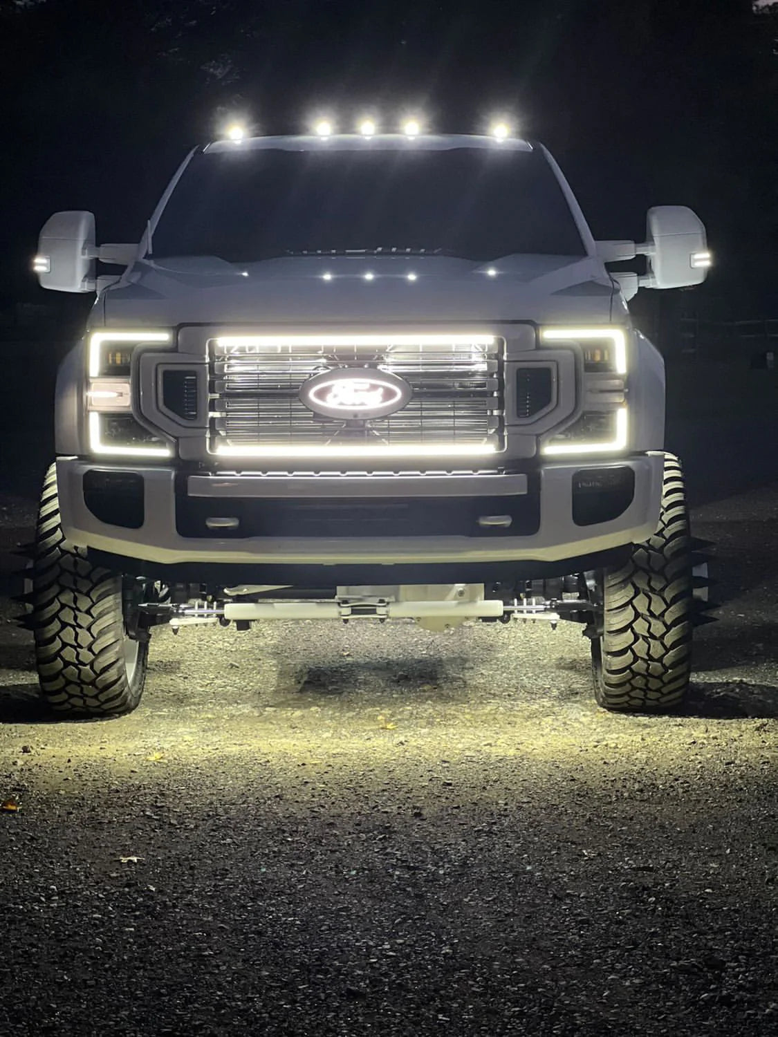 2020-2022 F350, F450 & F550 LED Grille Lights | High Flow & Limited Full Length